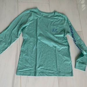 Teal Long Sleeve T-shirt